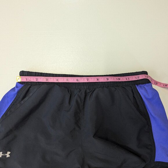 Under Armour Size Small Black and Purple Running Shorts - Picture 14 of 15